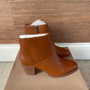 Madewell Ankle Boots in Leather